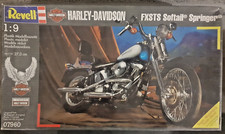HARLEY DAVIDSON SPRINGER FXSTS SOFTAIL 1/9 REVELL / PROTAR / SCELLE RARE