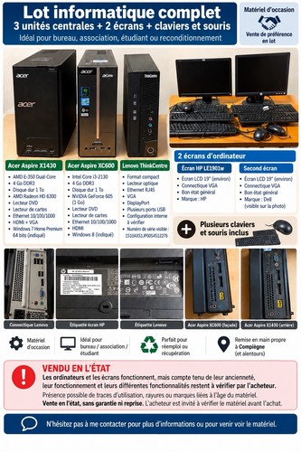 Acer aspire x1430 mini tour - aspire,