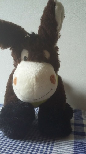 Peluche ane assis tons et - peluche, 2