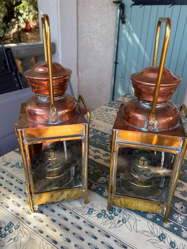 Lot lanternes anciennes - lot,