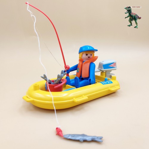 Figurine playmobil pêcheur - pêcheur,