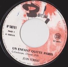 Jean ferrat enfant quitte - ferrat,
