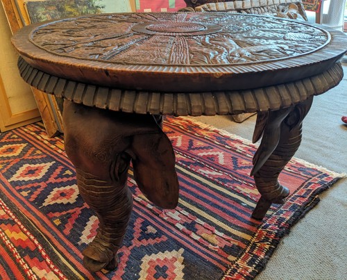 Table basse africaine