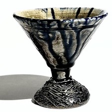 Bol Calice grès signé