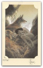 Ex-Libris Frank Pé Zoo Manon