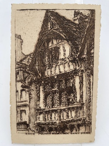 Gravure eau forte - gravure,