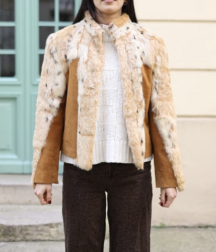 Manteau fourrure vintage - fourrure,