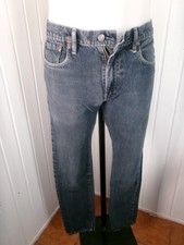 Pantalon jean bleu foncé délavé stretch Levis 512 taille médium slim w30 L32 40