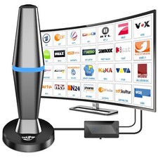 Antenne TV Intérieure Puissante TNT HD 2025 le plus récent Antenne TV Intérie...