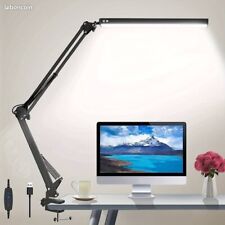 Lampe de bureau pliable Led en métal, basse consommation, 97,5 centimètres