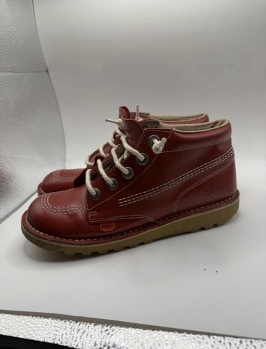 Kickers kick red leather - kick,