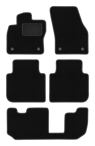 Tapis velours noir volkswagen - noir,