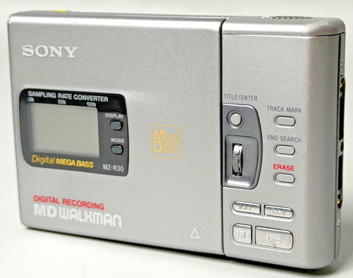 Sony r30 minidisc - sony, recorder