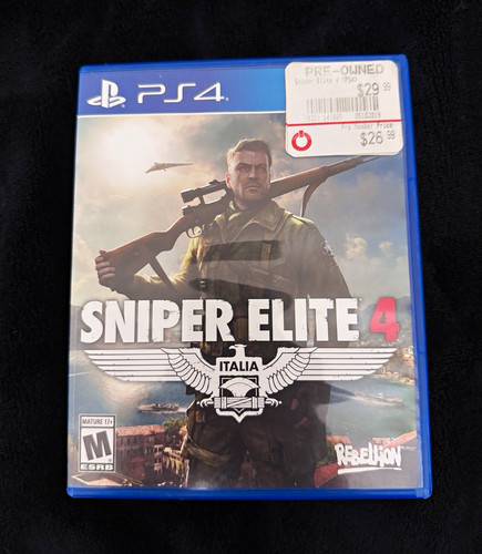 Sniper elite ps4 playstation - sniper,