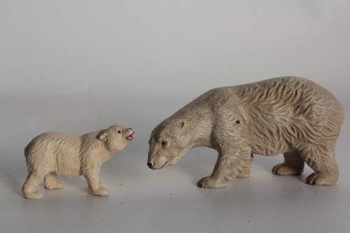 Ours polaire ourson - polaire, et