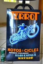 Plaque émaillée TERROT motos