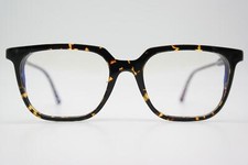 Lunettes RES/REI ETTORE 727 Marron Bleu Ovale Monture De Lunettes Neuve