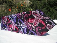 Cravate en soie tissée main