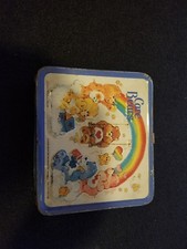 VINTAGE 1983 ALADDIN CARE BEARS METAL LUNCH BOX NO THERMOS