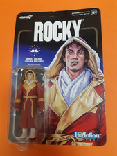 FIGURINE ROCKY BALBOA  STALLONE SUPER 7 REACTION 10cm  NEUF EN BOITE