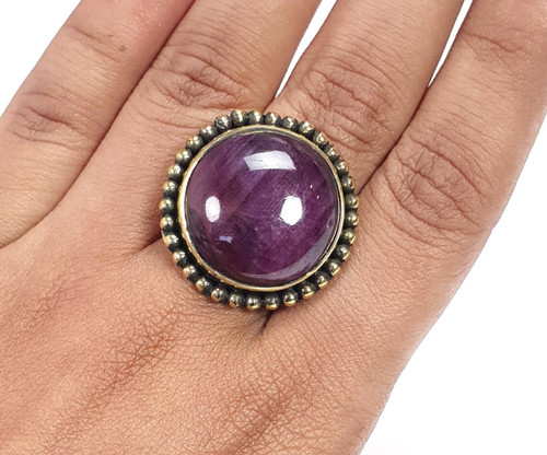Grande bague réglable - , en