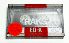 RAKS ED X 60 CASSETTE VIERGE