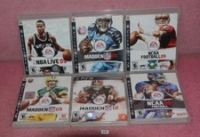Lot of 6 Sony PlayStation 3