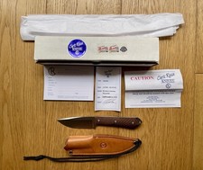 Chris Reeve - Nyala S35VN Drop Point - Natural Canvas Micarta - Discontinued