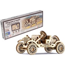 [MB-010] Wooden City Puzzle Bois 39 Pièces Retro Ride 2 (Ford Model T)
