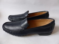 BALLY chaussures Mocassins USAL homme vintage T 40 (27898)