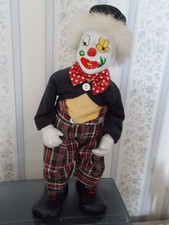 CLOWN MUSICAL PORCELAINE