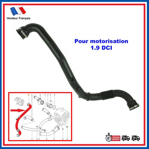 Tuyau durite air turbo - air,