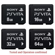 Carte mémoire Sony PS Vita d'origine PSV Playstation officielle 64 Go 32 Go...