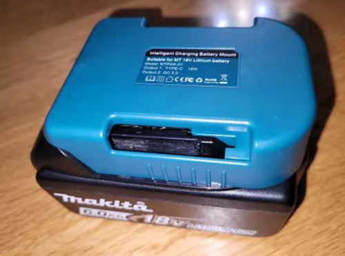 Adaptateur batterie 18v usb - batterie,