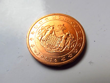 Euro MONACO 2001 : 1 centime