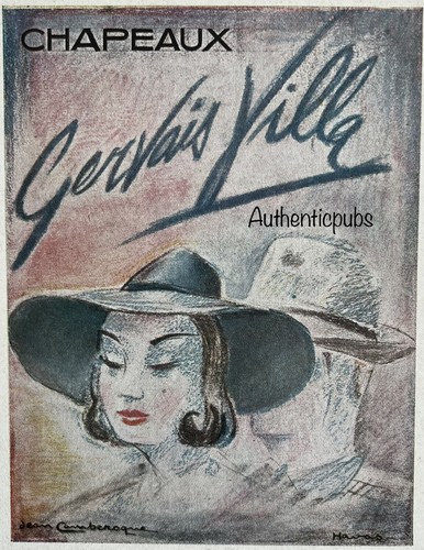 Publicite chapeau gervais - chapeau,