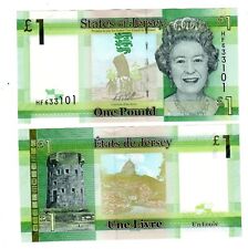 Jersey Billet 1 Pound ND 2018 P32  QEII QUEEN REINE ELISABETH II NEUF UNC