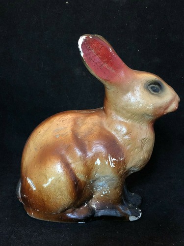 Antique money box rabbit piggy - antique,
