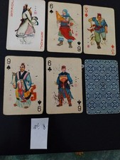 carte à jouer double jeu different 52 cartes + 2 joker + 1 explicative