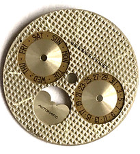 Ebauche cadran Audemars Piguet zifferblatt vintage dial lune chronographe C8