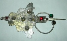 -BELLE GRANDE FIBULE ARGENT