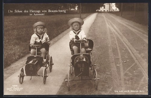 Carte postale les - fils, duc