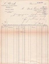 75 PARIS bonnetier STORCH 1911