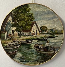 Tableau huile paysage - tableau, marin