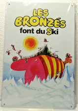 PLAQUE METAL Tôlée VINTAGE