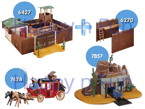 Playmobil bundle western - playmobil,