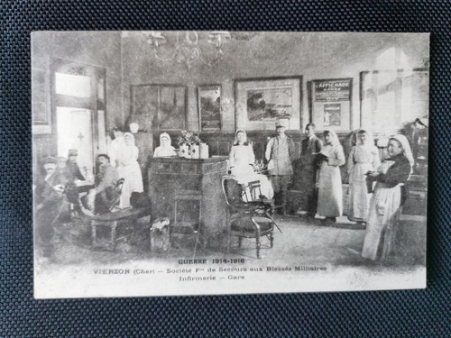 Cpa vierzon société - 18,