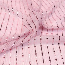 Maille Sequin Tissu Brillant
