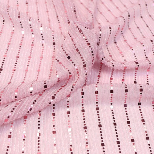 Maille sequin tissu brillant - sequin,