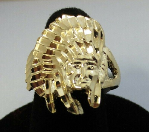 Bague chef indien - bague, américain